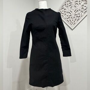 GAP Black Long Sleeve Dress